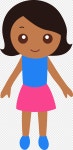 Girl Child, Girl Standing s, child, black Hair png | PNGEgg