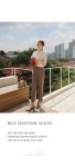 [[한정수량 SALE]레브 9부 세미와이드슬랙스(뒷밴딩)]