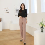 [한정수량 SALE시크릿밴드 봄봄 일자슬랙스(S-XL)]