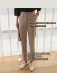 [한정수량 SALE시크릿밴드 봄봄 일자슬랙스(S-XL)]