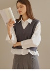[[한정수량 SALE]폰트자수 니트베스트]