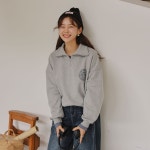 [베스트온 하이넥집업 맨투맨티]