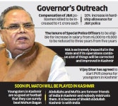 Meagre turnout in local polls as voters didn’t want to be identified, says Jammu and Kashmir governor - The Economic Times... 