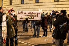 More Than 3500 People Demonstrated Munich 에디토리얼 스톡 사진 - 스톡 이미지 | Shutterstock Editorial