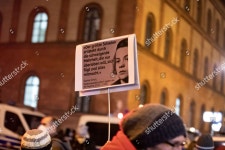 More Than 3500 People Demonstrated Munich 에디토리얼 스톡 사진 - 스톡 이미지 | Shutterstock Editorial