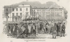 Chartist Demonstration Procession Blackfriars Bridge London 에디토리얼 스톡 사진 - 스톡 이미지 | Shutterstock Editorial