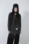 이음 우먼(EEUM) STRIPE ZIP UP CARDIGAN_GRAY - 사이즈 & 후기 | 무신사 이음 우먼(EEUM)  STRIPE ZIP UP CARDIGAN_GRAY - 사이즈... 