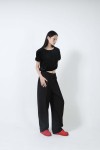 이음 우먼(EEUM) VELVET SHIRRING BLOUSE_BLACK - 사이즈 & 후기 | 무신사 이음 우먼(EEUM)  VELVET SHIRRING BLOUSE_BLACK - 사이즈... 