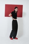 이음 우먼(EEUM) WOOL PINTUCK PANTS_BLACK - 사이즈 & 후기 | 무신사 이음 우먼(EEUM)  WOOL PINTUCK PANTS_BLACK - 사이즈 & 후기... 