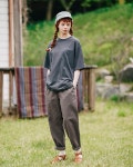 [더블유브이프로젝트]플레인(여름용) 코튼 밴딩팬츠 모카 CJLP7509 [W CONCEPT]
