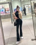 엘르핏 Echo 밍크 폭스 페이크 퍼자켓