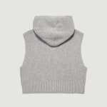 행텐틴즈 봄.가을 여아 크롭 후드 니트 조끼 14460-140-209-33_강남점- 이랜드몰