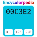 ㈜비에스운수 | #00c3e2 헥스 색상 코드 스킴, 챠트, 팔레트, 페인트 & 그림 물감 #00c3e2 헥스 색상 코드