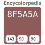 #8f5a5a 헥스 색상 코드 스킴, 챠트, 팔레트, 페인트 & 그림 물감 #8f5a5a 헥스 색상 코드