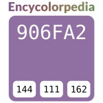 #906fa2 헥스 색상 코드 스킴, 챠트, 팔레트, 페인트 & 그림 물감 #906fa2 헥스 색상 코드