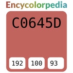 #c0645d 헥스 색상 코드 스킴, 챠트, 팔레트, 페인트 & 그림 물감 #c0645d 헥스 색상 코드