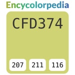 #cfd374 헥스 색상 코드 스킴, 챠트, 팔레트, 페인트 & 그림 물감 #cfd374 헥스 색상 코드
