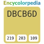 ICI Paints 3655 April Grass 70YY 62/461 / #dbcb6d 헥스 색상 코드 스킴, 챠트, 팔레트, 페인트 & 그림 물감 ICI Paints 3655 April... 