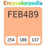 Pratt & Lambert Evening Sun 7-6 / #feb489 헥스 색상 코드 스킴, 챠트, 팔레트, 페인트 & 그림 물감 Pratt & Lambert Evening Sun 7-6... 