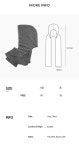 [ESN이에스엔]후드 니트 머플러 그레이 [W CONCEPT]