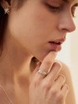 에트리엘 Agri et cubic earring