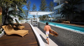 선샤인코스트 룸바 비치 리조트 (Rumba Beach Resort) 이용 후기 선샤인코스트에 있는 룸바 비치 리조트 (Rumba Beach Resort)