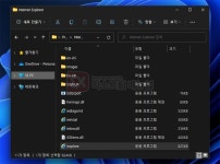 윈도우11 인터넷 익스플로러 설치 및 실행하는 방법 - 익스트림 매뉴얼