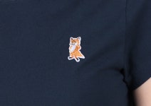 [메종키츠네 25FW 여성 레이디 폭스 크롭 반팔티 네이비... 팹스타일 [메종키츠네 25FW 여성 레이디 폭스 크롭 반팔티 네이비... 