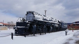 Union Pacific Big Boy 4012 In The Snow! - a photo on Flickriver