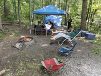 Flickriver: Photoset Seneca Rocks Camping - May, 2010 by dionhinchcliffe