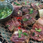 분당 서서 갈비에서의 사진