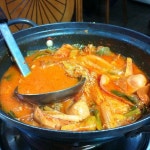 한스K-55부대찌개 - 팁 2개에서의 사진