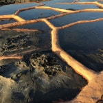 구엄마을 돌 염전 - 해변에서의 사진