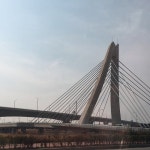 송도3교 - 팁 2개에서의 사진