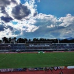 正田醤油スタジアム群馬 (Shoda Shoyu Stadium Gunma) - 前橋市에서 트랙 스타디움일 Shoda Shoyu Stadium Gunma