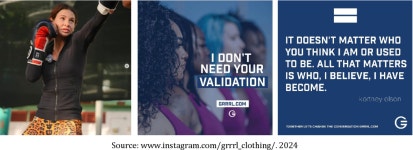 T HE I MAGE OF THE F EMINIST M OVEMENT IN THE F IELD OF B RANDS : A N A NALYSIS OF THE P ARADIGMATIC C ASE OF G RRRL C LOTHING... 