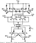 A 3-5-GHz Low-Voltage High-Isolation Transformer-Based CMOS Mixer for UWB Applications | Semantic Scholar