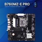 이엠텍, 인텔 13세대, 12세대 지원 바이오스타 B760MZ-E PRO 출시:: 보드나라 이엠텍, 인텔 13세대, 12세대 지원 바이오스타 B760MZ-E PRO... 