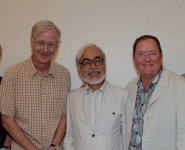 애니메이션, 세기의 사진 (존 머스커, 미야자키 하야오, 존 라세터) | 키노라이츠 커뮤니티