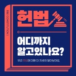 빨간색과 남색의 법의지위 카드뉴스 - 미리캔버스