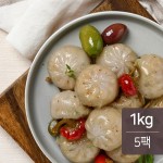 랭킹은 알고있다 - 랭킹닭컴 맛있닭 닭가슴살 한끼 만두 갈비 200g x 5팩(1kg)