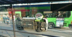 개봉4거리 사고.. | 보배드림 교통사고/블박