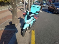 압구정현대고등학교앞오토바이사고 목격하신분 찾습니다. 도와주세요. | 보배드림 교통사고/블박