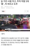 성남서 보행자 친 운전자 도주 | 보배드림 교통사고/블박