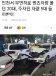 여수서 승용차 약국 돌진 | 보배드림 교통사고/블박