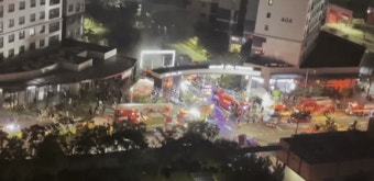 천안 지하주차장 화재사고.GIF | 보배드림 베스트글