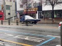 방금 우송대 삼거리 단독 사고.. | 보배드림 교통사고/블박
