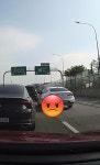 서부간선 성산대교 방면 8084 렌트 아지매요 | 보배드림 교통사고/블박