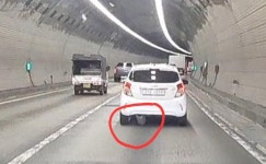 어제자 중부고속도로 아찔했던 순간 | 보배드림 교통사고/블박