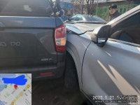 마트 주차장 출구 사고 좀 봐주세요 | 보배드림 교통사고/블박